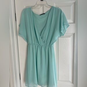 Elegant Mint Green Women's Dress